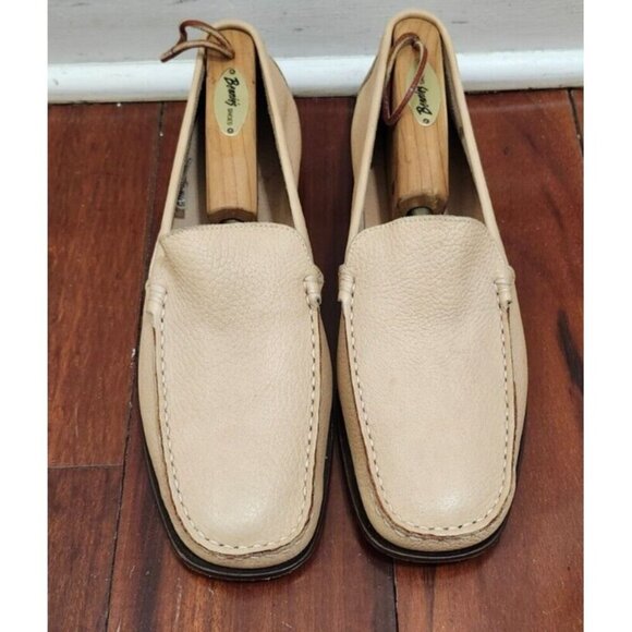 REG COMPANY made in Italy Beige Leather Men Loafers Size US 9/EUR 42 main image 14